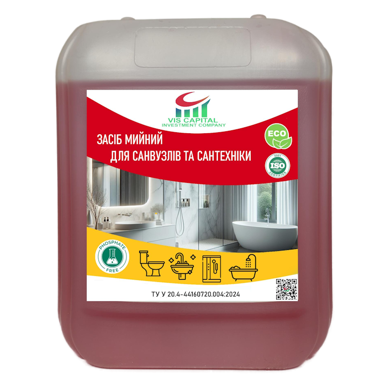 Засіб для санвузлів та сантехніки VIS CAPITAL, 5000мл